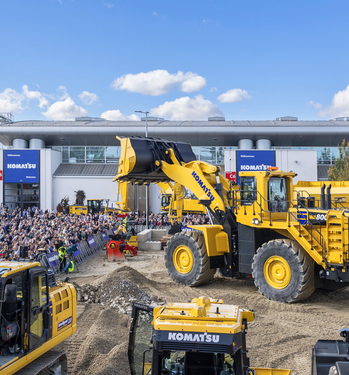 Komatsu on the pulse of the industry at Bauma 2025